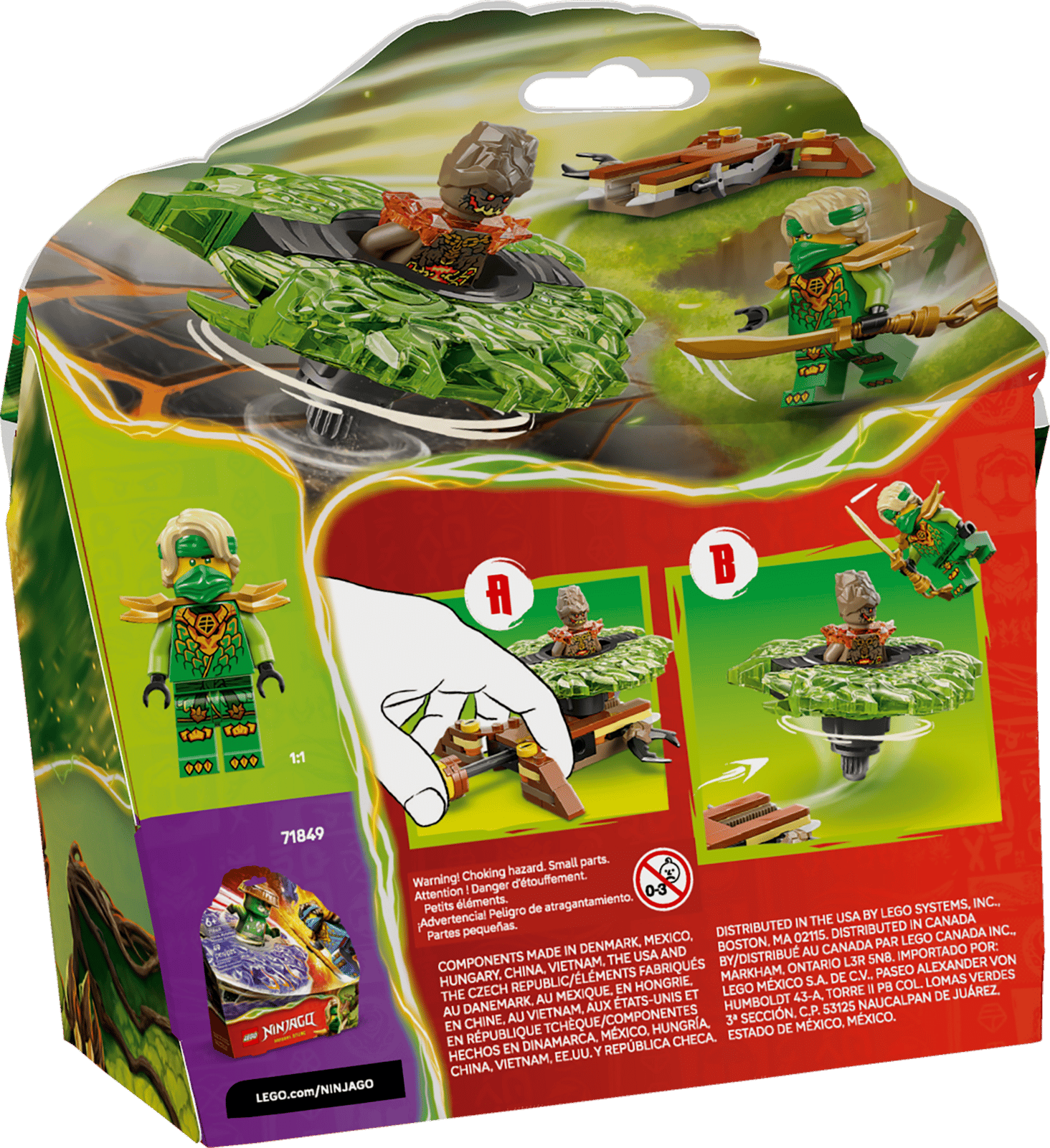 LEGO Ninjago Lloyd vs. Earth Monster Spinner thumbnail