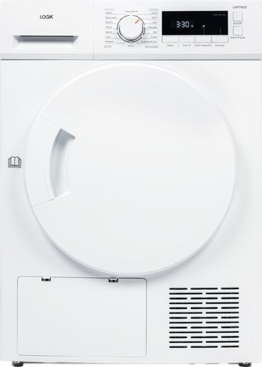 7kg Heat Pump Tumble Dryer White