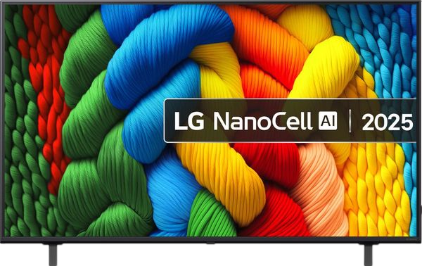 55" NanoCell AI 4K HDR Smart TV 2025 55A6B