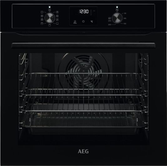 Built In Single Electric Oven Black