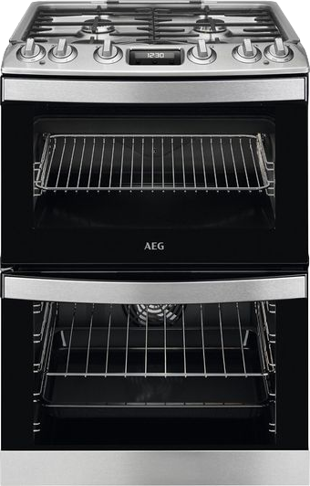 5000 SurroundCook 60cm Dual Fuel Cooker Stainless Steel