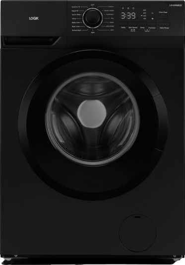 9kg 1400 Spin Washing Machine Black