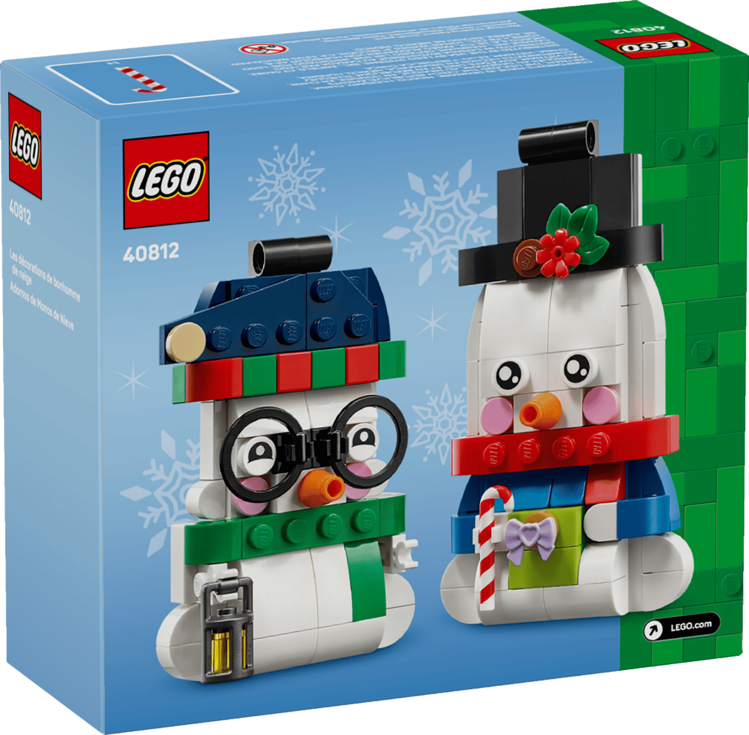 LEGO Snowman Ornaments thumbnail