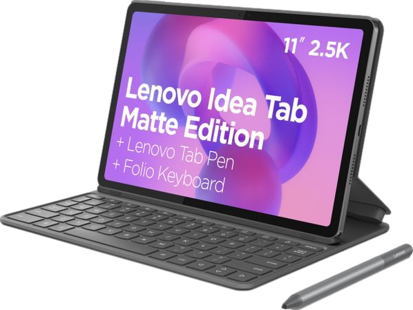 Idea Tab 11" Tablet with Keyboard 128GB, Luna Grey