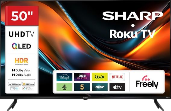 50" Smart 4K Ultra HD HDR QLED TV