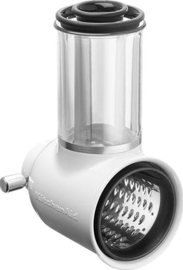Vegetable Slicer and Shredder Attachment White