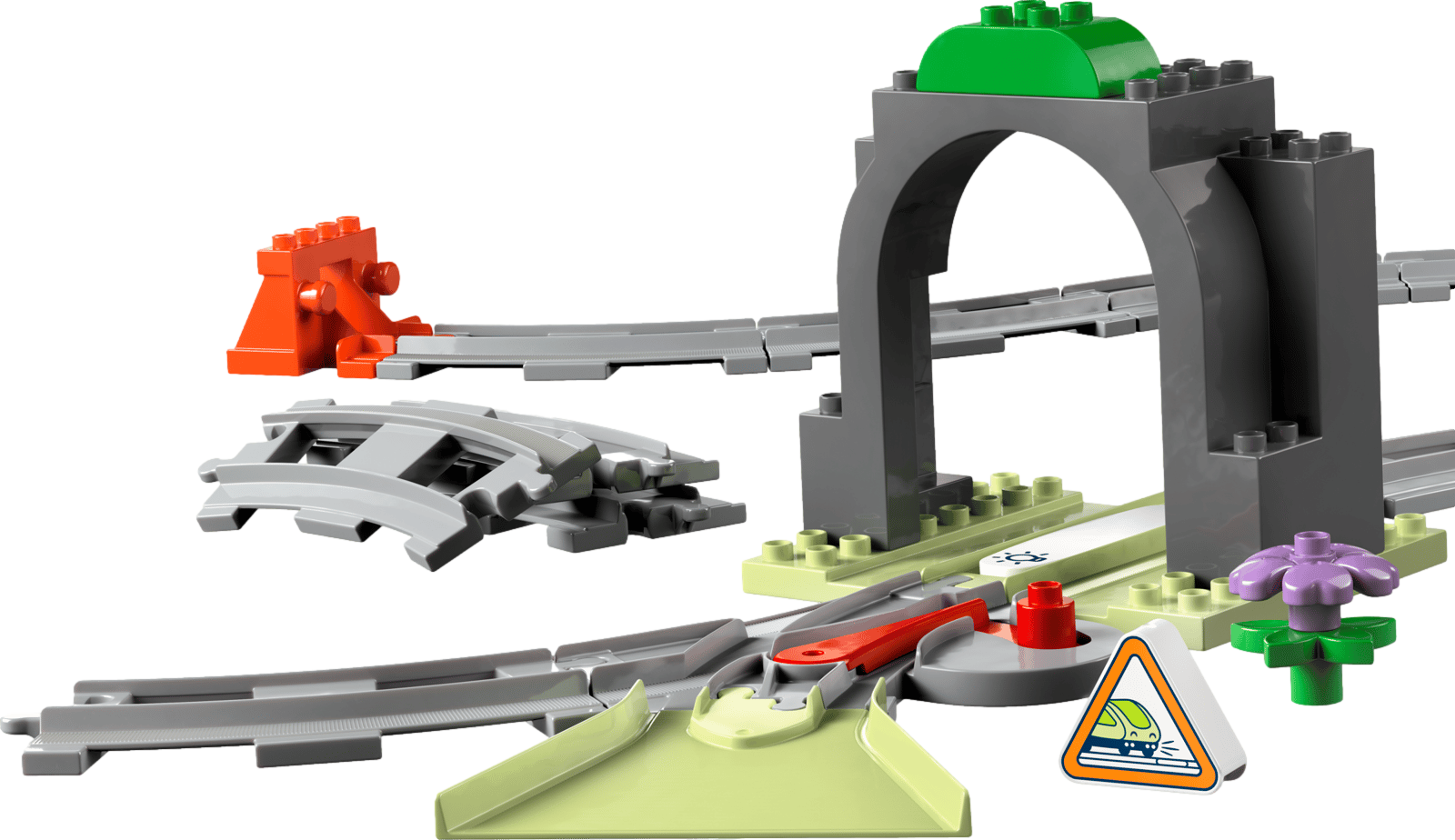 DUPLO Town Train Tunnel and Tracks Expansion Set