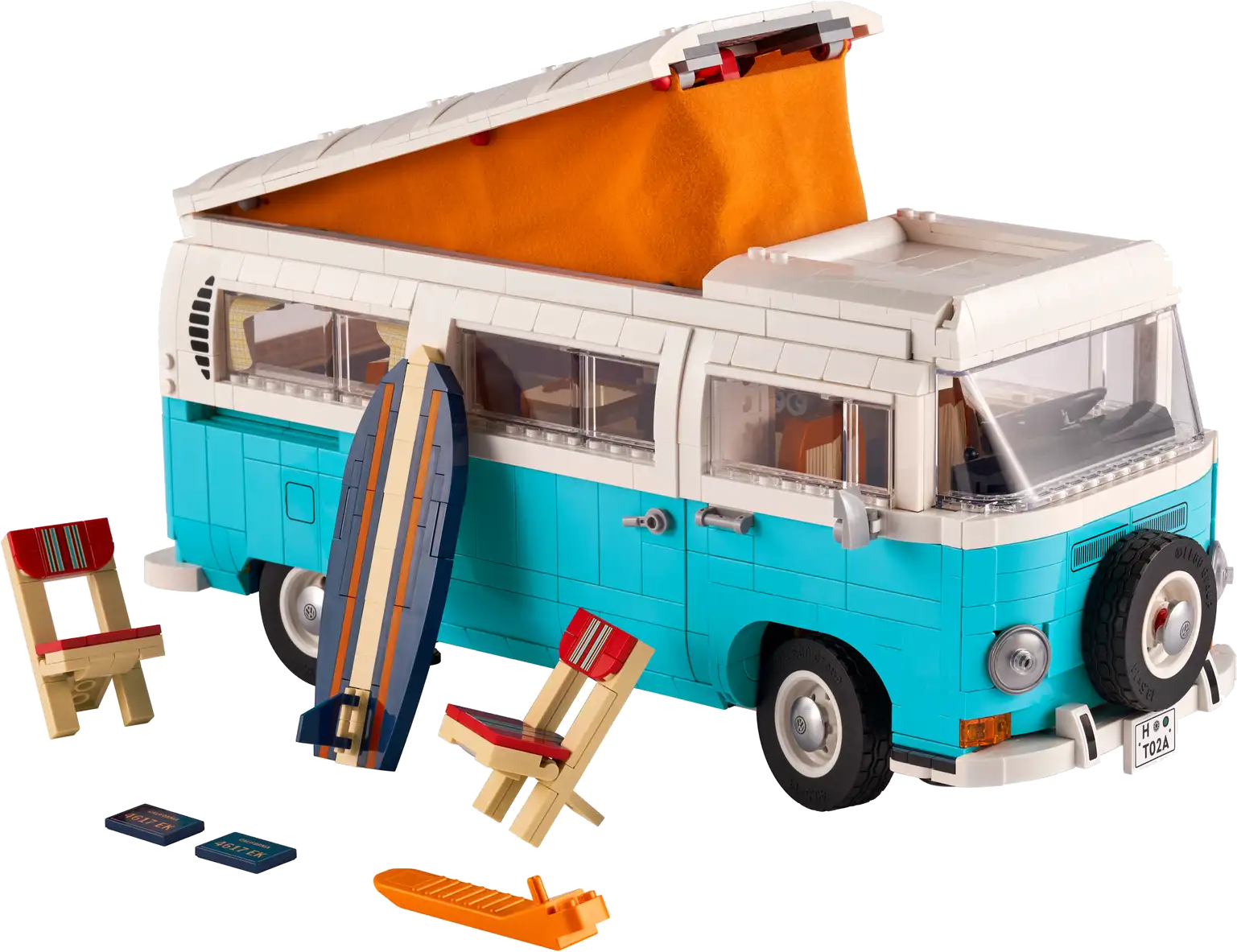 Icons Volkswagen T2 Camper Van