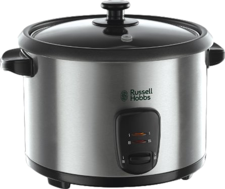 1.8L Rice Cooker and Steamer Silver