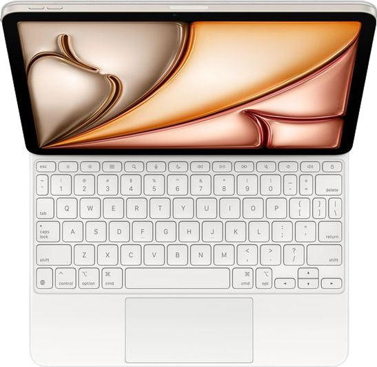 Magic Keyboard for iPad Air 11 inch M4 and M3 White