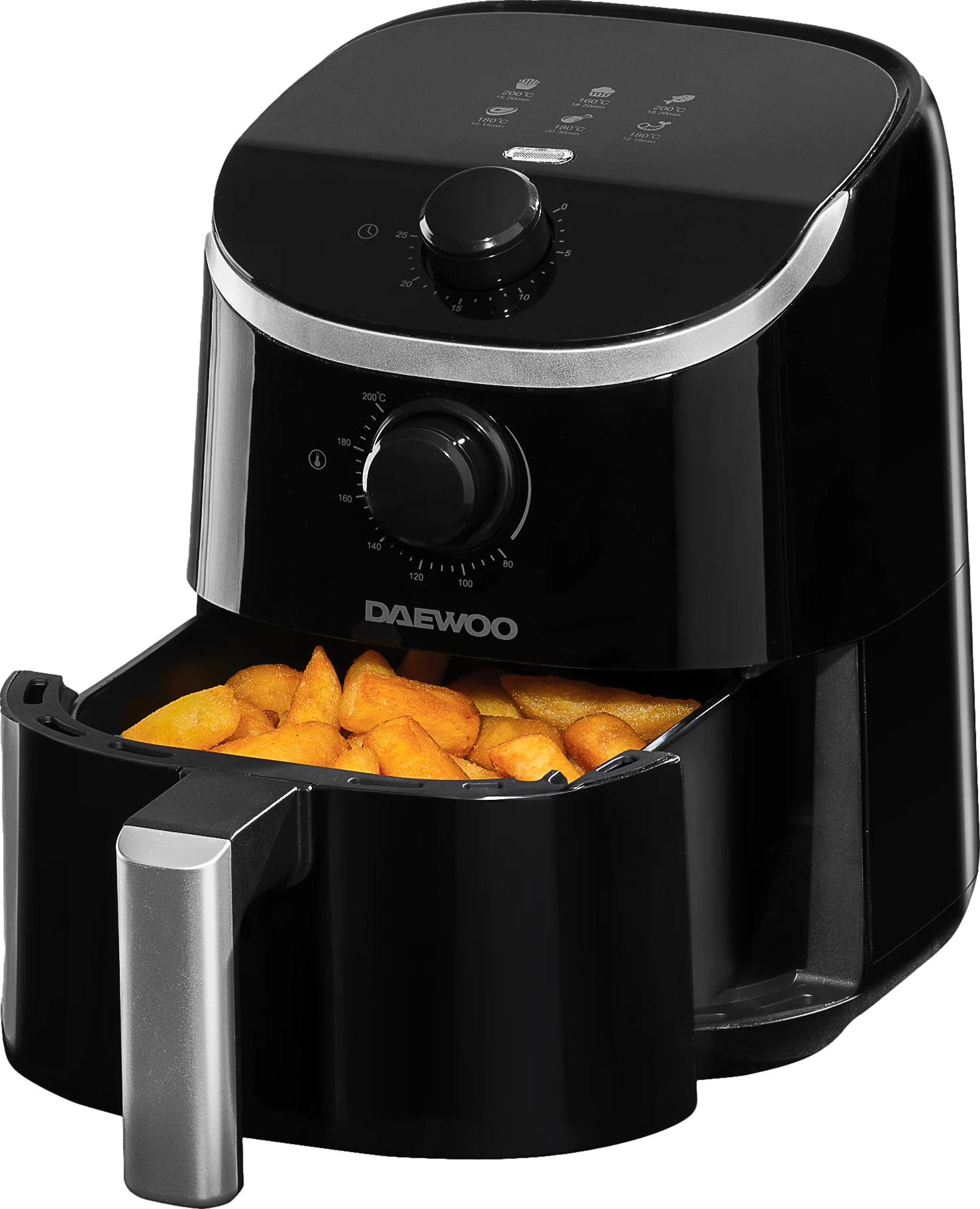 2L Compact Single Drawer Manual Air Fryer