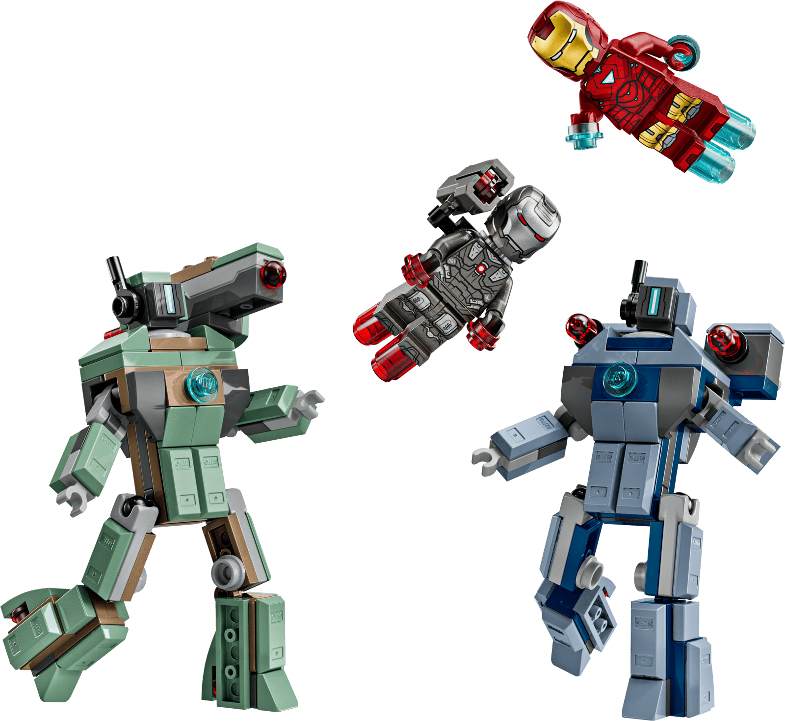 Marvel Iron Man & War Machine vs. Hammer Drones