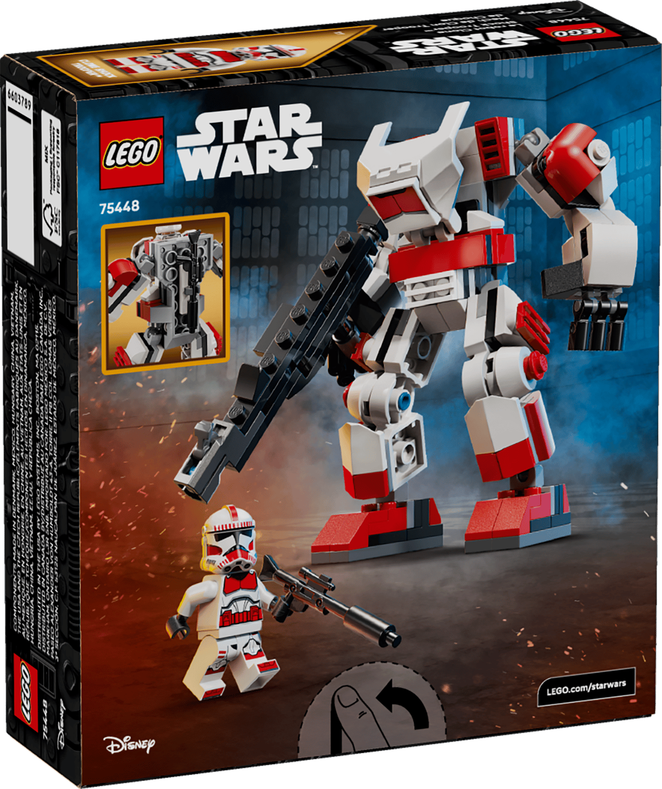 LEGO Star Wars Clone Shock Trooper Mech thumbnail