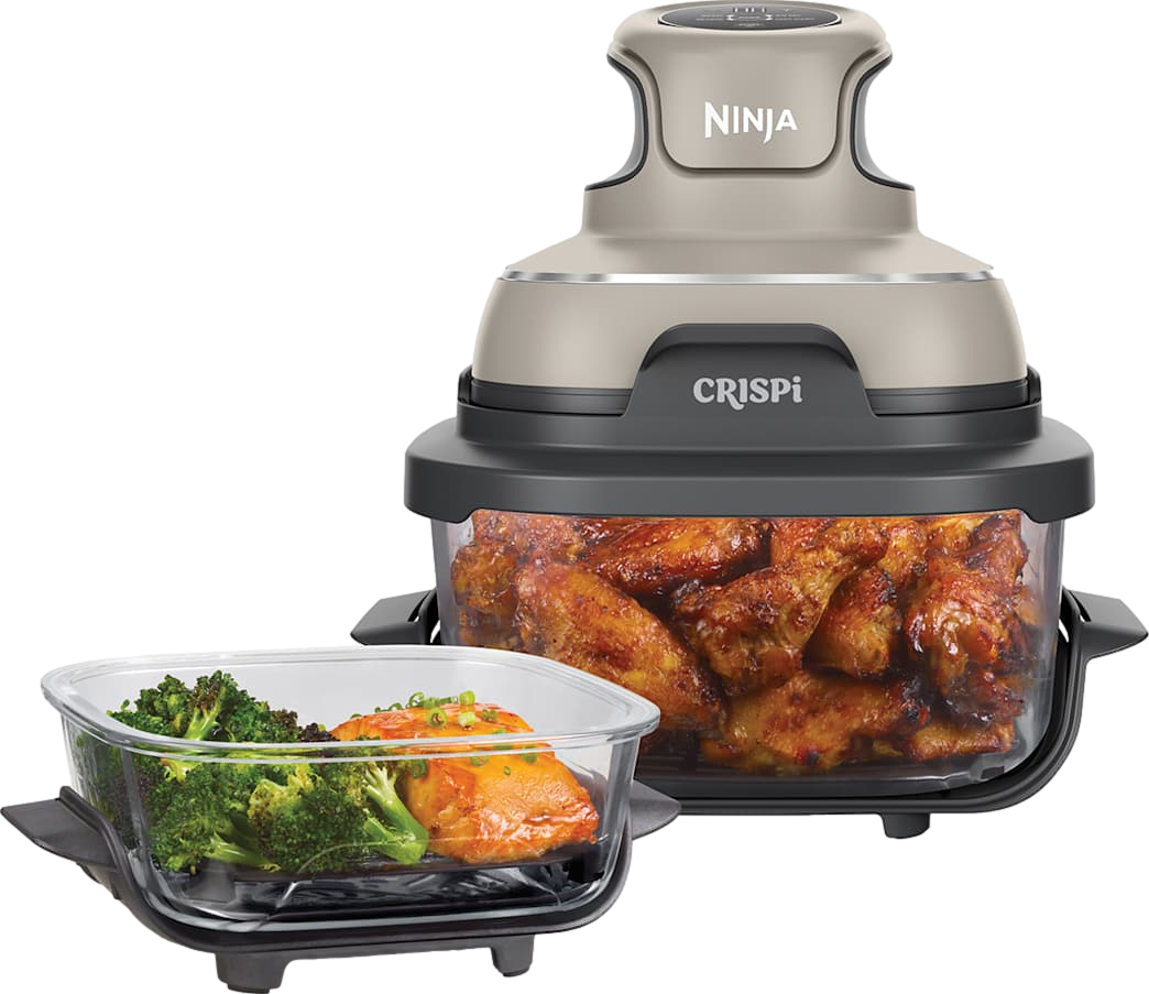 CRISPi 4-in-1 Portable Glass Air Fryer Stone