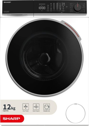 12kg 1400 Spin Washing Machine White