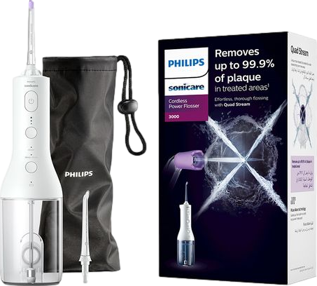 Sonicare 3000 Series Cordless Power Flosser White