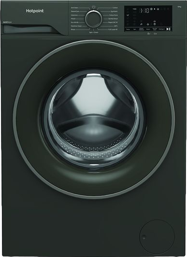 Anti Stain 10kg 1400 Spin Washing Machine Manhattan Grey