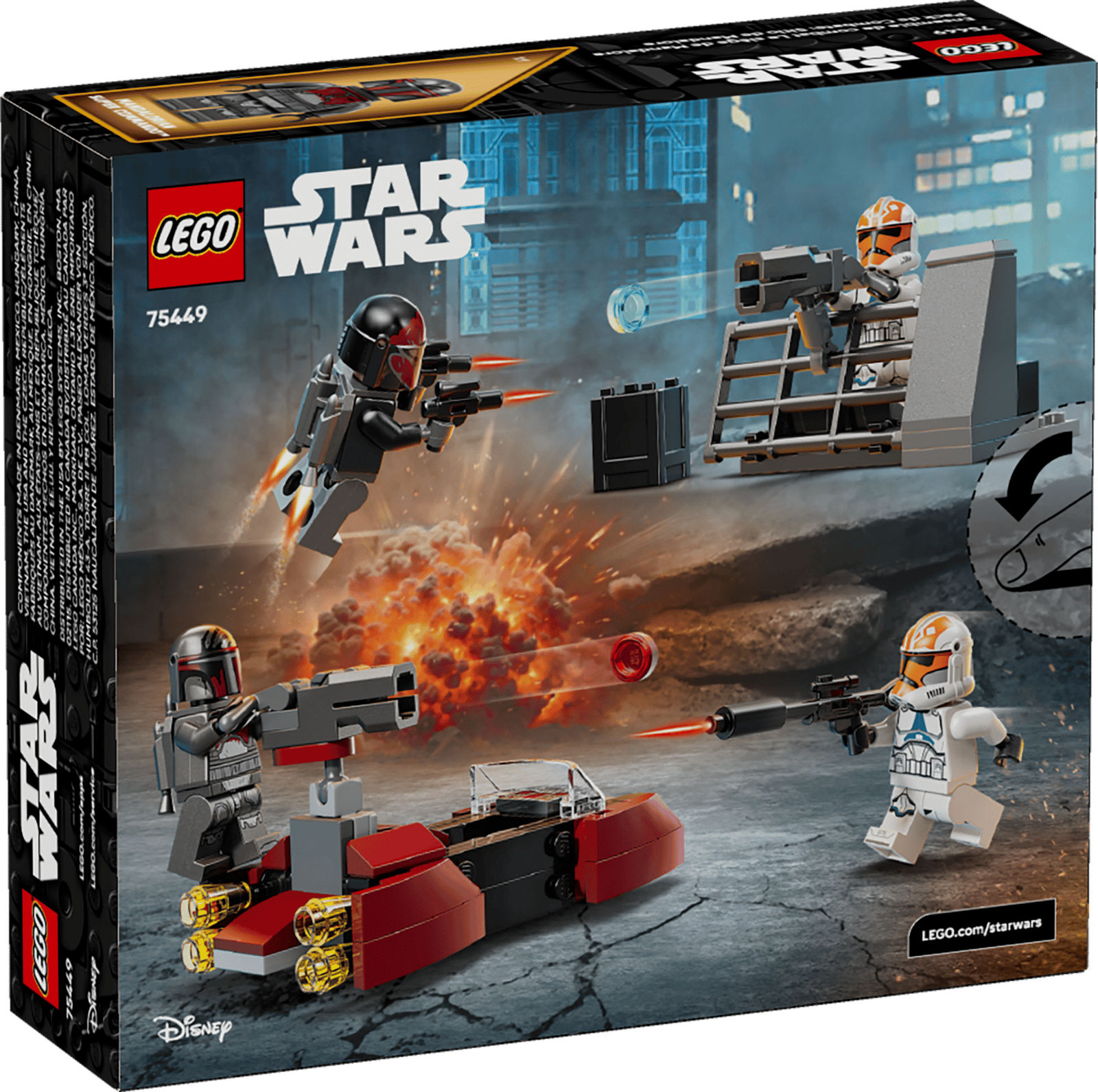 LEGO Star Wars Siege of Mandalore Battle Pack thumbnail