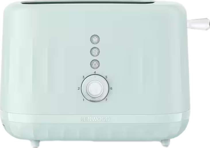 Ripple Eggshell Blue Toaster