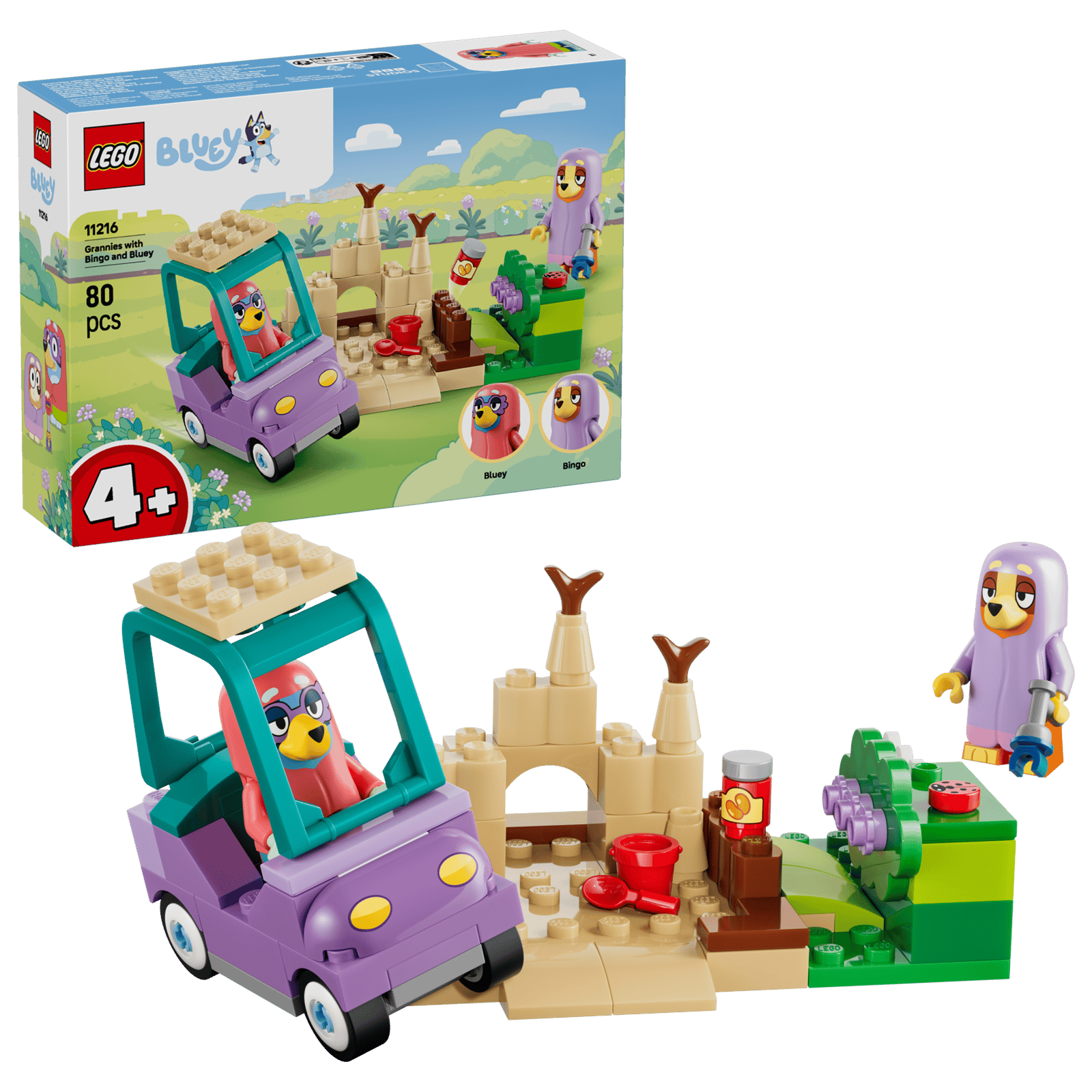 LEGO Bluey Grannies with Bingo and Bluey thumbnail