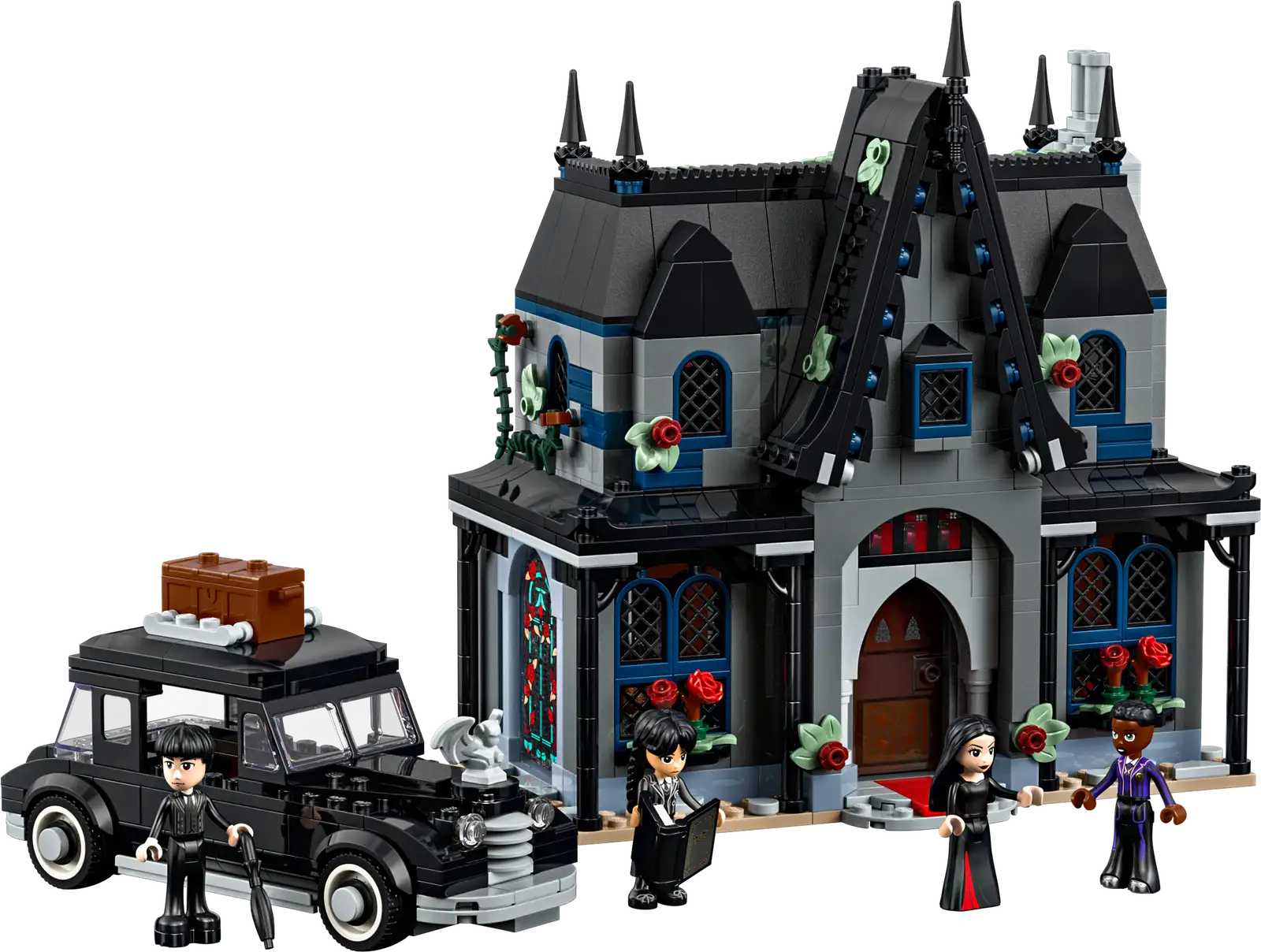Wednesday Sets Morticia's Cottage