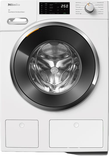 PWash&TDos&Steam 9kg 1400 Spin Washing Machine Lotus White