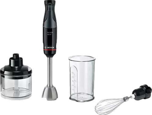 Ergomaster 2-in-1 Hand Blender & Chopper Black