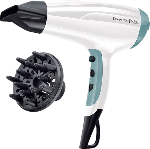 Shine Therapy Hair Dryer White & Teal