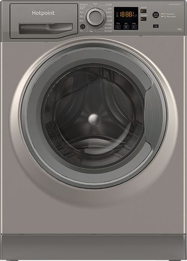 Anti-Stain 10kg 1400 Spin Washing Machine Graphite