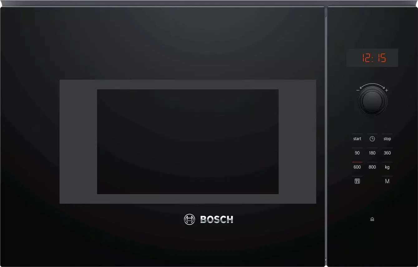 800W Built In Microwave Black