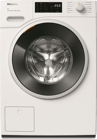 PWash&Steam WiFi-enabled 9kg 1400 Spin Washing Machine Lotus White