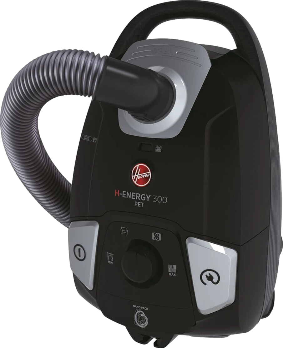 H-ENERGY 300 Pets Bagged Cylinder Vacuum Cleaner