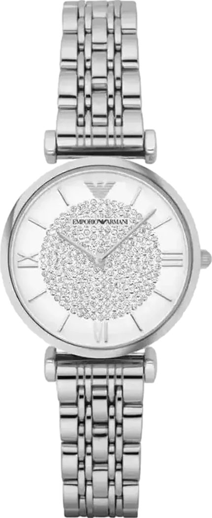 Gianni T Bar Women's Watch 32mm White Dial Stainless Steel