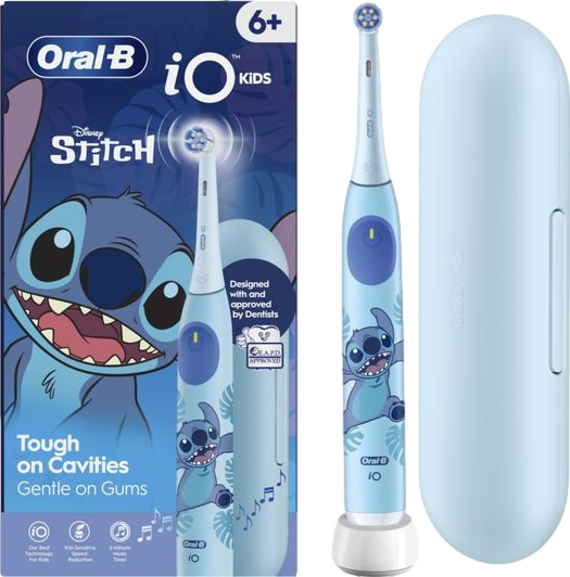 iO2 Kids Electric Toothbrush & Travel Case Disney Stitch