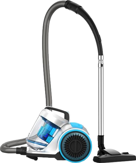 Pick Up Pet  Cylinder Bagless Vacuum Cleaner Silver & Blue