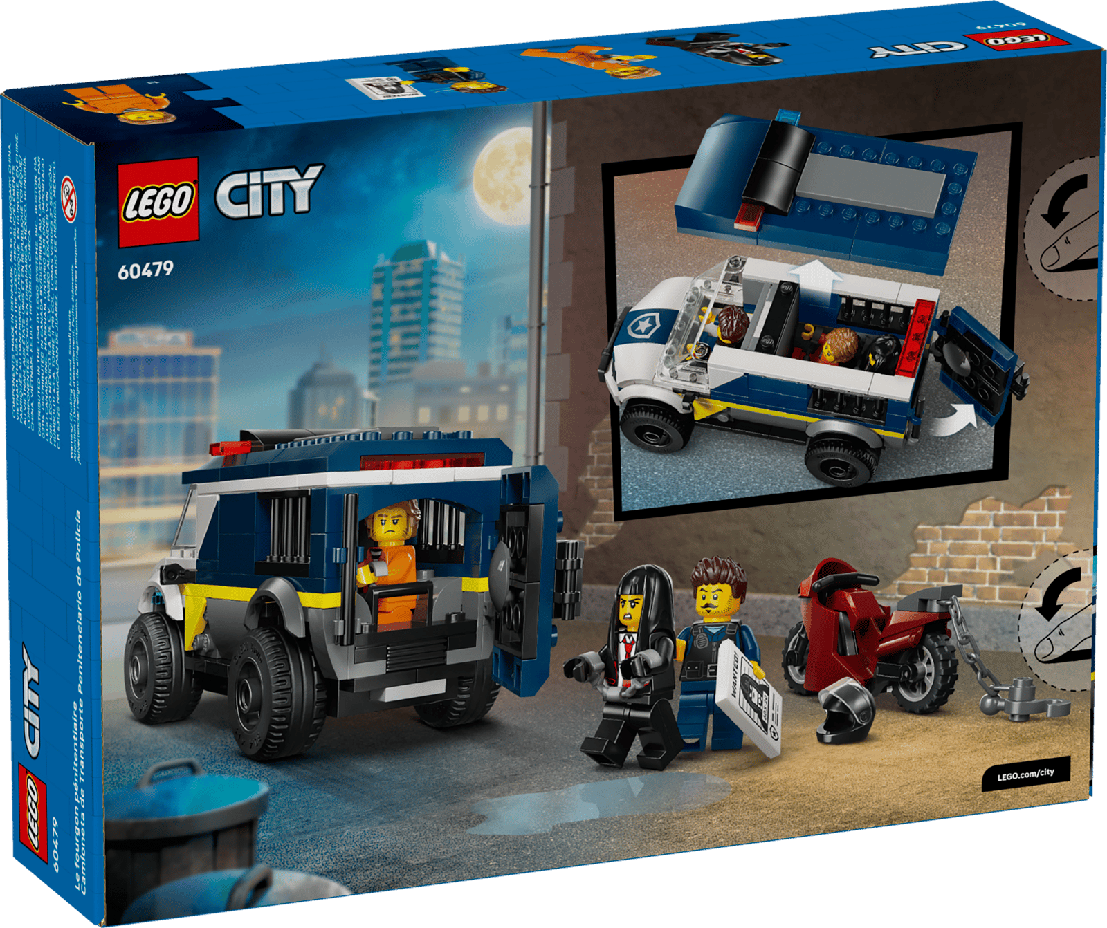 LEGO City Police Prisoner Transport Van thumbnail
