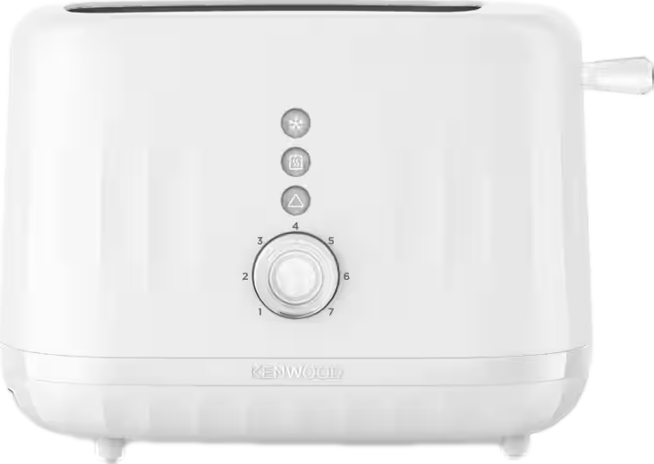 Ripple Midnight Pure White Toaster