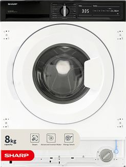 Integrated 8kg 1400 Spin Washing Machine White