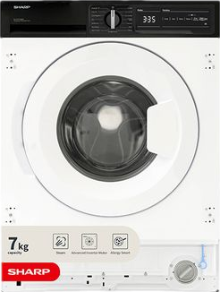 Integrated 7kg 1400 Spin Washing Machine White