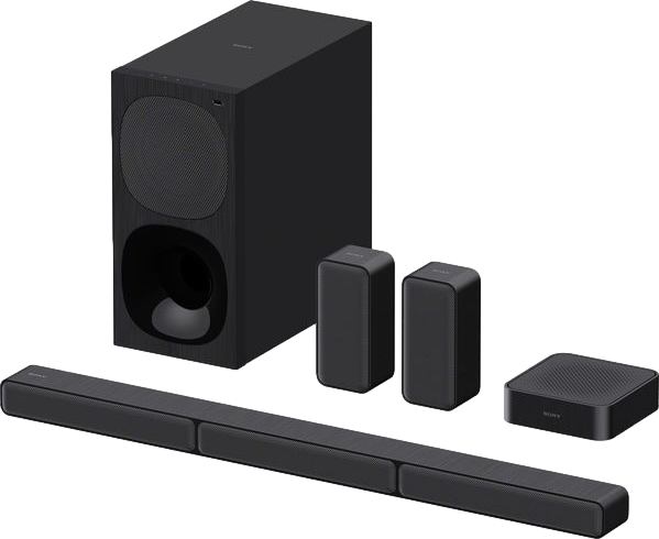 5.1 Home Cinema Soundbar System with Wireless Rear Amplifier