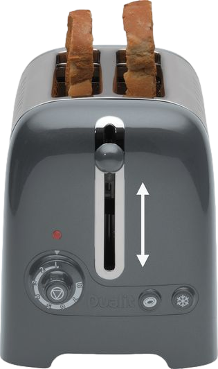 Lite 2 Slice Toaster Grey