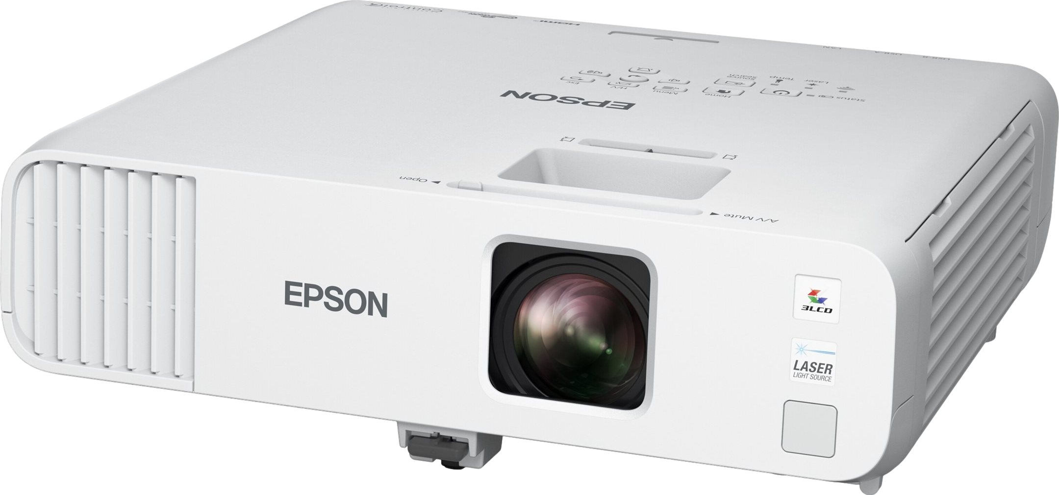 3LCD Projector WiFi LAN Miracast White