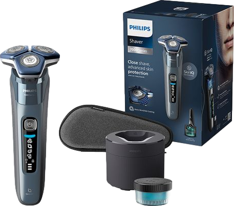 Series 7000  S7882/55 Wet & Dry Rotary Shaver Ice Blue