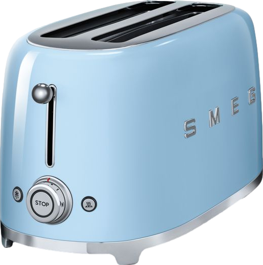 Smeg Four Slice Toaster Pastel Blue thumbnail
