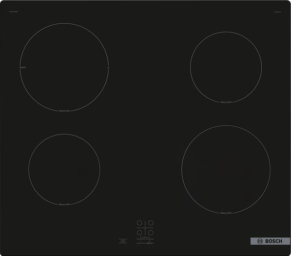 Series 2 59cm Plug-in Electric Induction Hob Black