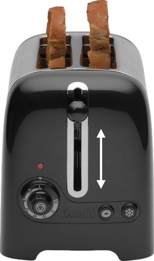 Lite 2 Slice Toaster Black