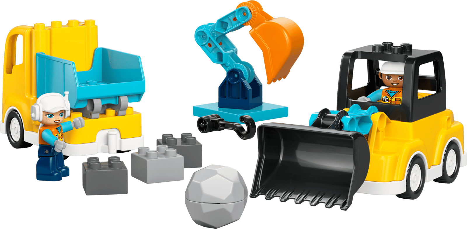 Duplo 3 in 1 Construction Vehicles