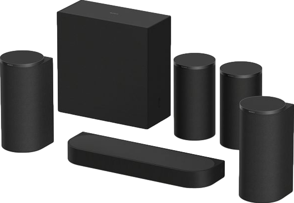 BRAVIA Theatre Trio + SR HT-AP8 5.1.4 Home Cinema System with Subwoofer, Rear Speakers, Dolby Atmos & DTS:X