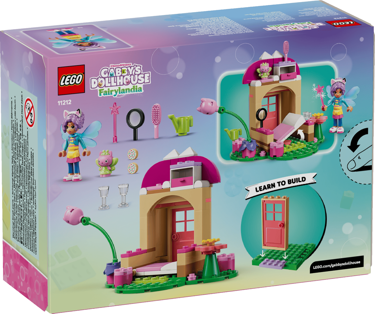 LEGO Gabby's Dollhouse Kitty Fairy's Garden House thumbnail