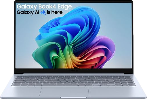 Galaxy Book4 Edge 15.6" Laptop Copilot+ PC Snapdragon X Plus 256GB SSD Sapphire Blue